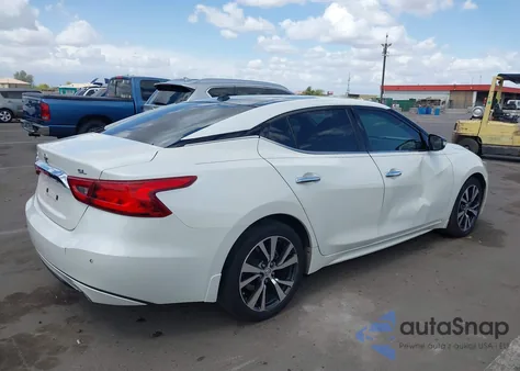2016 Nissan Maxima 3.5 Sl из США, поврежденный, VIN 1N4AA6AP6GC389404